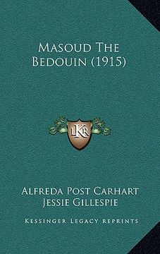 portada masoud the bedouin (1915)