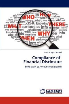 portada compliance of financial disclosure (en Inglés)