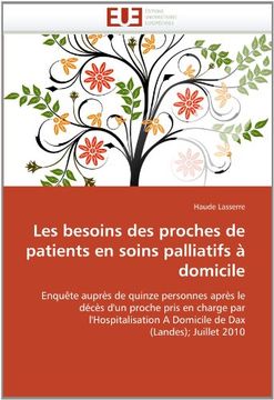 portada Les Besoins Des Proches de Patients En Soins Palliatifs a Domicile