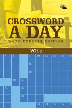 portada Crossword A Day Word Experts Edition Vol 2 (en Inglés)