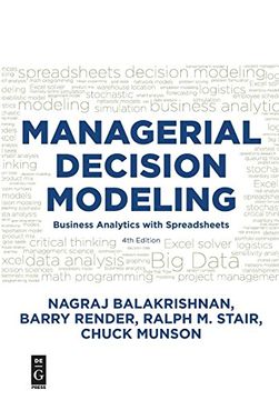 portada Managerial Decision Modeling: Business Analytics With Spreadsheets, Fourth Edition (en Inglés)