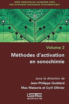 portada Methodes D'activation en Sonochimie (en Francés)