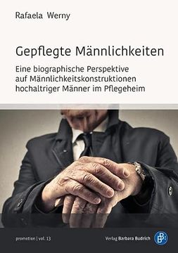 portada Gepflegte Männlichkeiten (en Alemán)