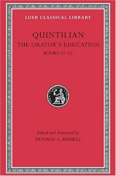 portada Quintilian: The Orator's Education, v, Books 11-12 (Loeb Classical Library no. 494) (Volume v) (en Inglés)