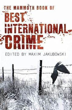 portada Mammoth Book Best International Crime (en Inglés)