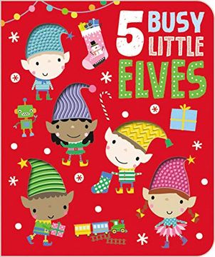 portada Five Busy Little Elves (in English)