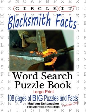 portada Circle It, Blacksmith Facts, Word Search, Puzzle Book (en Inglés)
