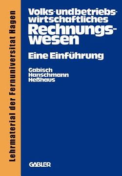 portada Volks- Und Betriebswirtschaftliches Rechnungswesen: Eine Einführung (in German)