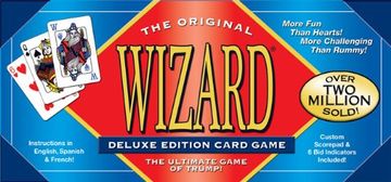 portada Us Game Systems Deluxe Edition Wizard Card Game (en Inglés)