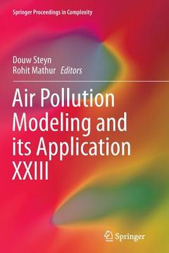 portada Air Pollution Modeling and Its Application XXIII (en Inglés)
