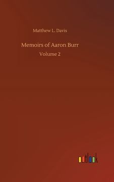 portada Memoirs of Aaron Burr 