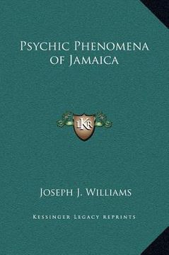 portada psychic phenomena of jamaica (in English)