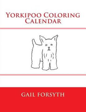 portada Yorkipoo Coloring Calendar (en Inglés)