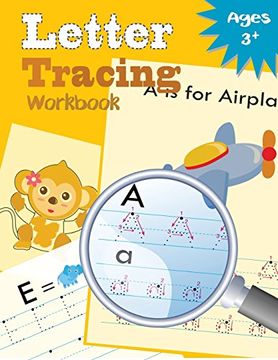 portada 1: Letter Tracing Workbook: Kindergarten Tracing Workbook: Volume 1