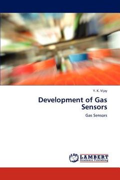 portada development of gas sensors (en Inglés)