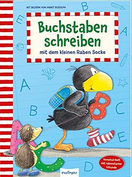 portada Buchstaben Schreiben mit dem Kleinen Raben Socke (en Alemán)