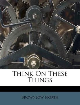 portada think on these things