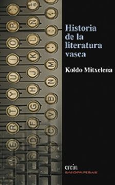 portada Historia de la Literatura Vasca (in Spanish)