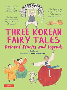 portada Three Korean Fairy Tales: Beloved Stories and Legends (en Inglés)