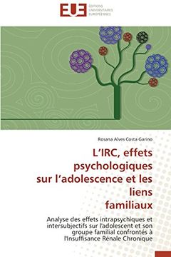 portada L'Irc, Effets Psychologiques Sur L'Adolescence Et Les Liens Familiaux
