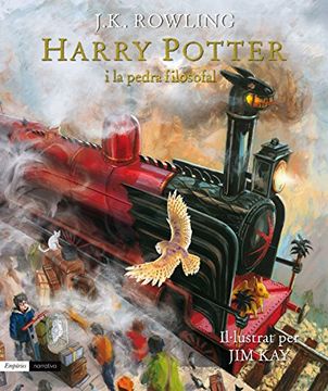 portada Harry Potter i la Pedra Filosofal (Edició Il·Lustrada) (Empuries Narrativa) 