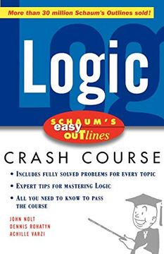 portada Schaum's Easy Outline Logic: Based on Schaum's Outline of Theory and Problems of Logic (Schaum's Easy Outlines) (en Inglés)
