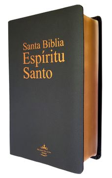 portada Santa Biblia Espíritu Santo Reina Valera 1960 Piel Negro (in Spanish)