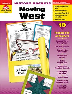 portada History Pockets: Moving West, Grades 4-6+ (en Inglés)