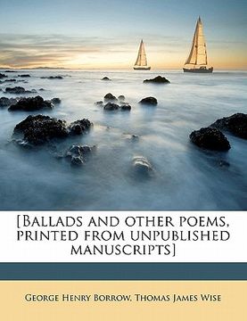 portada [ballads and other poems, printed from unpublished manuscripts] volume 3 (in English)