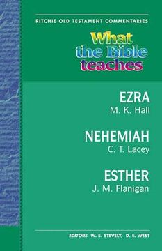 portada What the Bible Teaches - Ezra, Nehemiah, Esther (en Inglés)