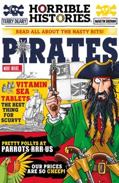portada Pirates (Newspaper Edition) (Horrible Histories) (en Inglés)