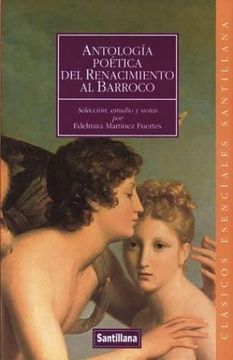 portada antologia poetica del renacimiento al barroco