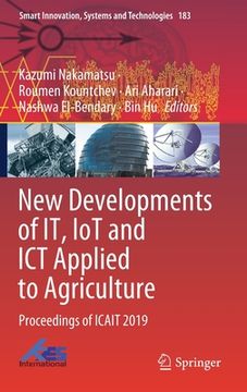 portada New Developments of It, Iot and ICT Applied to Agriculture: Proceedings of Icait 2019 (en Inglés)