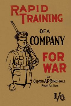 portada Rapid Training of a Company for War (en Inglés)