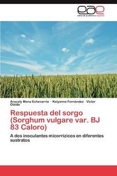 portada respuesta del sorgo (sorghum vulgare var. bj 83 caloro) (in Spanish)