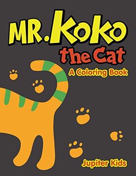 portada Mr. Koko the cat (a Coloring Book) 