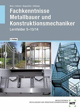 portada Ebook Inside: Buch und Ebook Fachkenntnisse Metallbauer und Konstruktionsmechaniker Lernfelder 5 -13/14 (en Alemán)