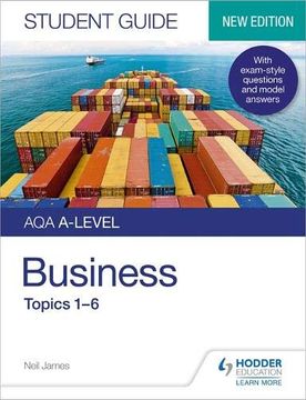 portada Aqa A-Level Business Student Guide 1: Topics 1–6 (en Inglés)