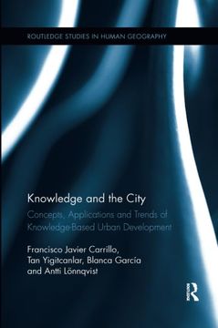 portada Knowledge and the City: Concepts, Applications and Trends of Knowledge-Based Urban Development (in English)