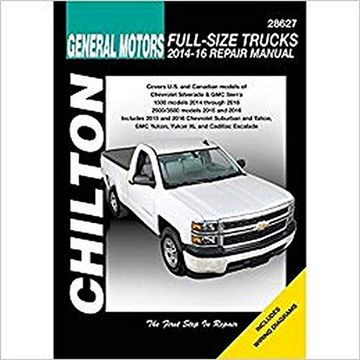portada Gm: Chevrolet Silverado & gmc 1500 Pick-Ups (14-16) & 2500 (en Inglés)