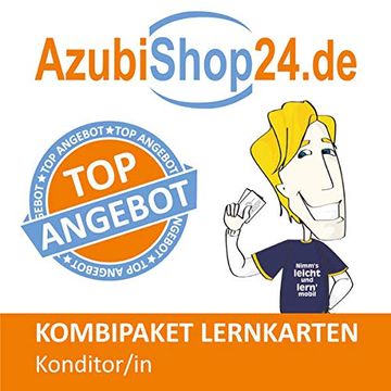portada Azubishop24. De Kombi-Paket Konditor /in + Wirtschafts- und Sozialkunde (en Alemán)