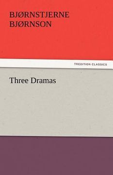 portada three dramas (en Inglés)