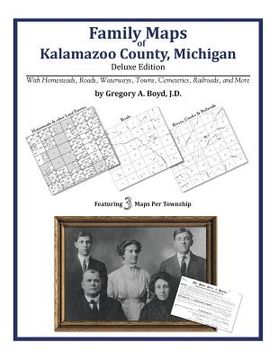 portada Family Maps of Kalamazoo County, Michigan (en Inglés)