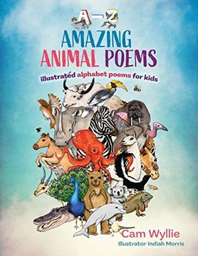 portada Amazing Animal Poems: An Anthology of Children's Animal Poems (A-Z) (en Inglés)