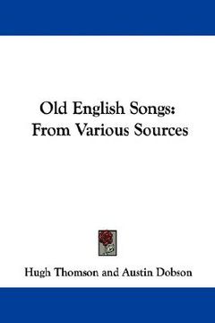 portada old english songs: from various sources (en Inglés)