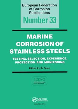 portada Marine Corrosion of Stainless Steels: Testing, Selection, Experience, Protection and Monitoring (en Inglés)