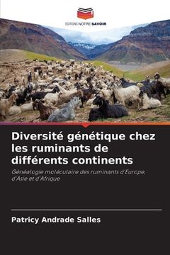 portada Diversité génétique chez les ruminants de différents continents (in French)