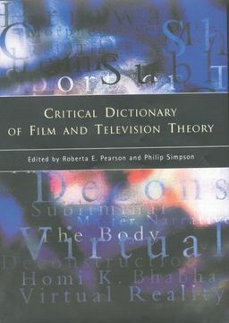 portada Critical Dictionary of Film and Television Theory (in English)