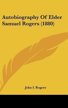 portada autobiography of elder samuel rogers (1880) (in English)