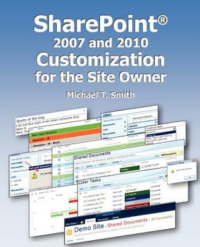 portada sharepoint 2007 and 2010 customization for the site owner (in English)